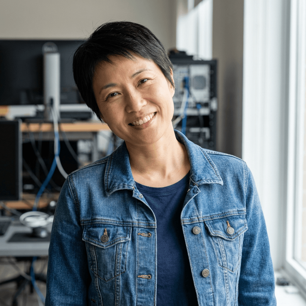 Dr. Sarah Chen, practice owner
