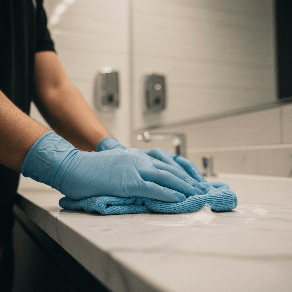 Bank cleaning