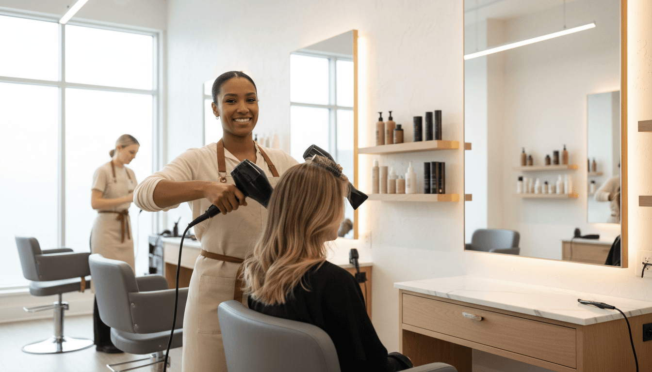 Salon cleaning